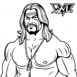 Wwe Coloring Page 54380-45274