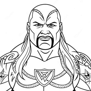 Wwe Coloring Page 54380-45275