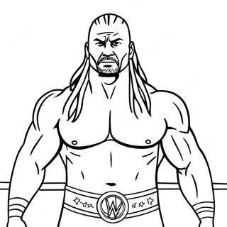 Wwe Coloring Page 54380-45276