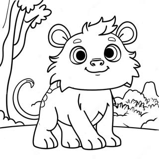 Kipo And The Age Of The Wonderbeasts Coloring Page 54402-45338