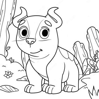 Kipo And The Age Of The Wonderbeasts Coloring Page 54402-45339