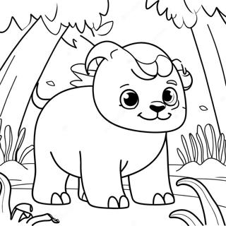 Kipo And The Age Of The Wonderbeasts Coloring Page 54402-45340