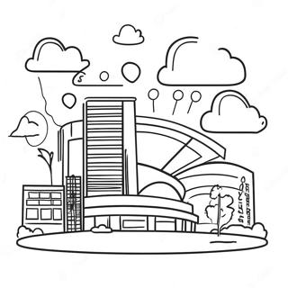 Memphis Coloring Page 54431-45308