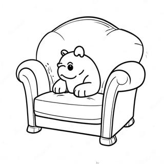 Nugget Couch Builds Coloring Page 54491-45362