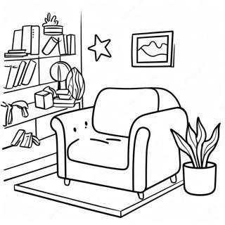 Cozy Nugget Couch Build Coloring Page 54492-45359