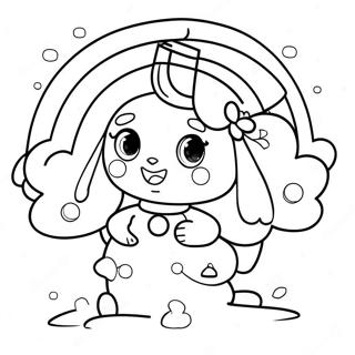 Rainbow Ruby Coloring Page 54541-45398