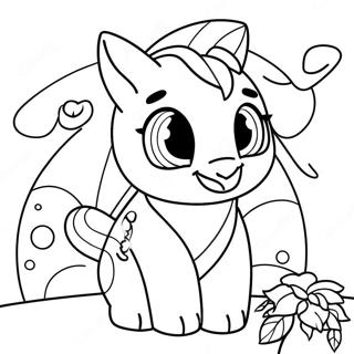 Rainbow Ruby Coloring Page 54541-45400