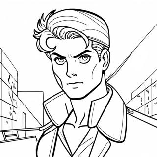 Levi In Action Coloring Page 54552-45408