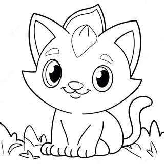 Blaze The Cat Coloring Page 54581-45438