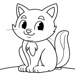 Blaze The Cat Coloring Page 54581-45439