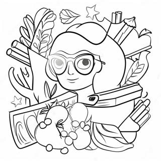 Creative Teachers Day Appreciation Coloring Page 54612-45466