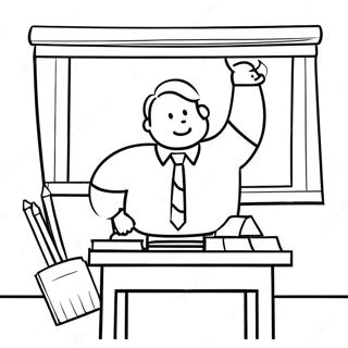 Creative Teachers Day Appreciation Coloring Page 54612-45467