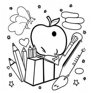 Creative Teachers Day Appreciation Coloring Page 54612-45468