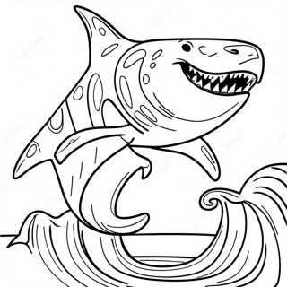 Megalodon Monster Jam Coloring Page 54621-45459