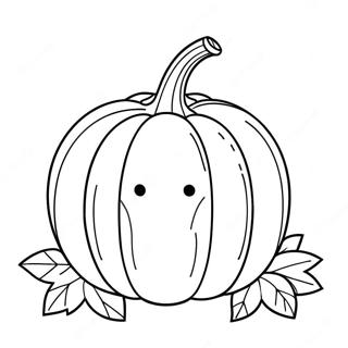 Pumpkin Prayer Coloring Page 54631-45474