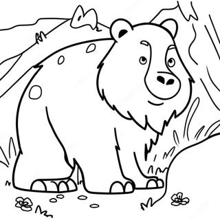 Grizzly And The Lemmings Coloring Page 54641-45479