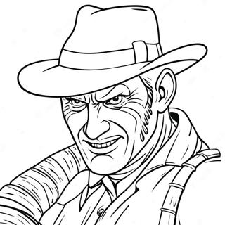 Freddy Krueger Coloring Page 54651-45488