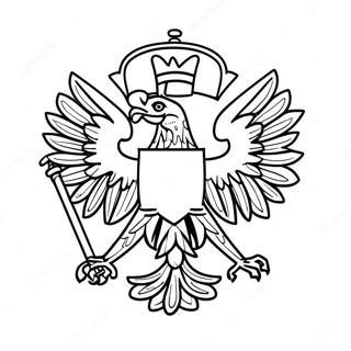 Poland Flag Coloring Page 54671-45499