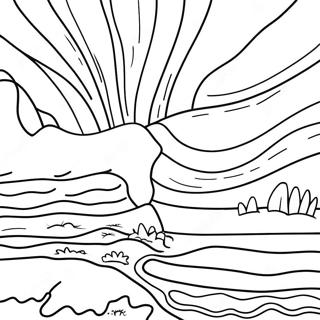 Colorful Soil Layers Coloring Page 54682-45507