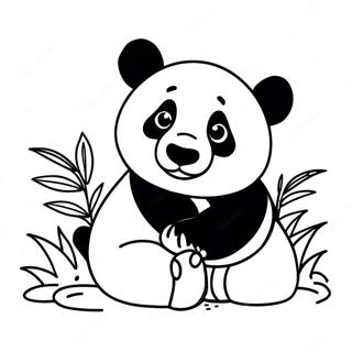 Playful Panda Wwf Coloring Page 54742-45563