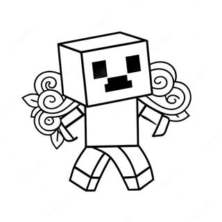 Cool Minecraft Coloring Pages