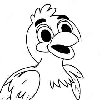 Big Bird Coloring Page 54781-45595