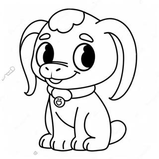 Cute Webkinz Characters Coloring Page 54792-45599