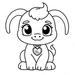 Cute Webkinz Characters Coloring Page 54792-45600