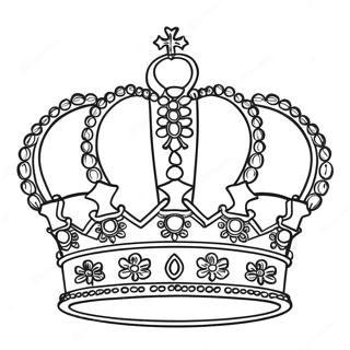 Crown Coloring Page 5482-4386