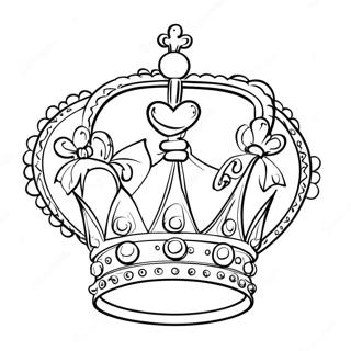 Crown Coloring Page 5482-4387