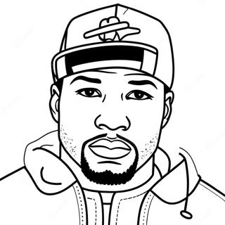 50 Cent Coloring Page 54831-45635