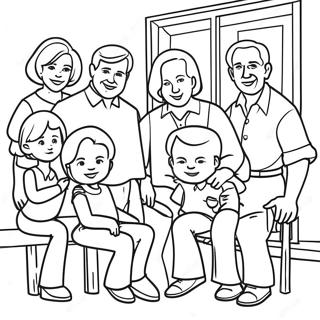 Family Reunion Coloring Page 54851-45639