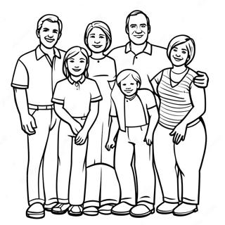 Family Reunion Coloring Page 54851-45640