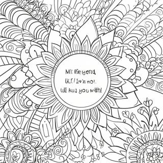 Positive Quotes Coloring Page 54881-45684