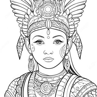 Te Ka Coloring Page 54901-45686