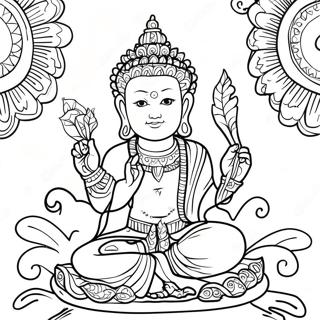 Te Ka Coloring Page 54901-45688