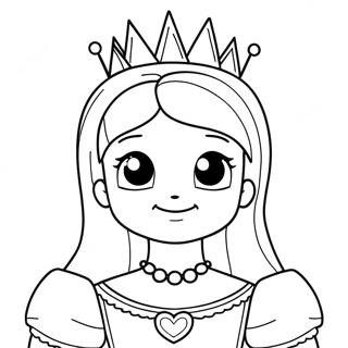 Roblox Princess Coloring Page 54921-45703