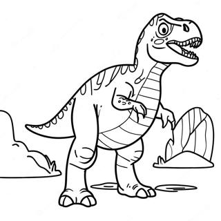 Allosaurus Coloring Pages