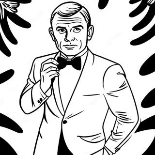 James Bond Coloring Page 54991-45759