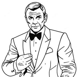 James Bond Coloring Page 54991-45760