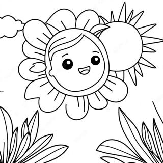 You Are My Sunshine Coloring Page 55001-45767