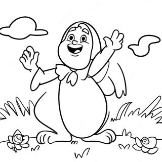 Easter Story Coloring Pages