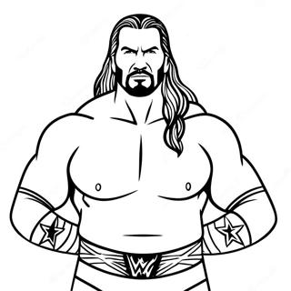 Wwe Coloring Page 5502-4403