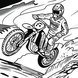 Eli Tomac Racing Action Coloring Page 55052-45816