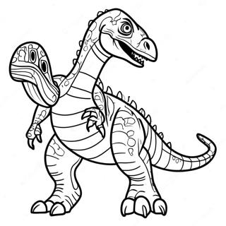 Indoraptor Jurassic World Coloring Page 55091-45843