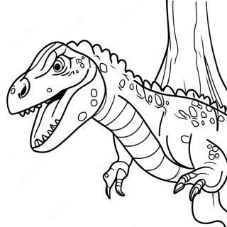 Indoraptor Jurassic World Coloring Page 55091-45844