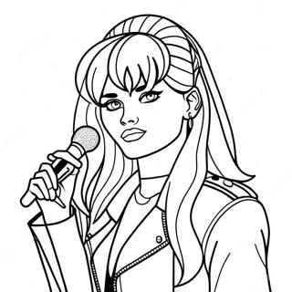 Jem And The Holograms Coloring Page 55151-45898