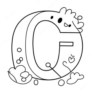 Cute Letter Q With A Smile Coloring Page 55192-45916