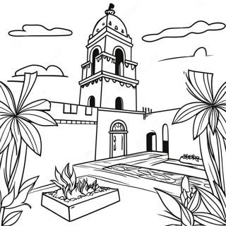 Mexico Coloring Page 551-438