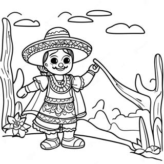 Mexico Coloring Page 551-439